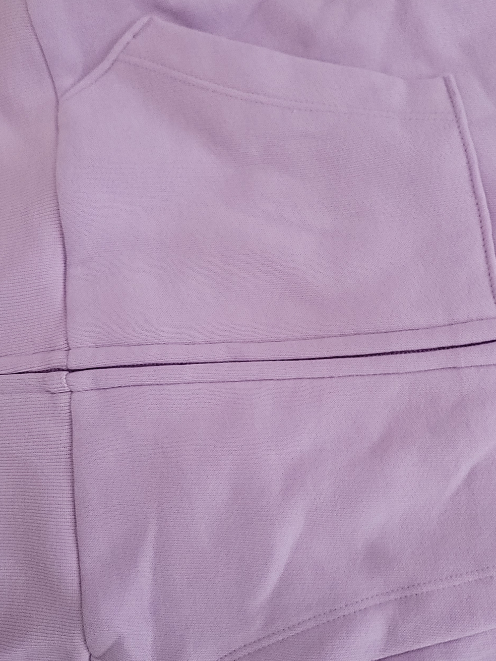 Lavender Zip-Up Hoodie and Jogger Set - Picture 4 of 7